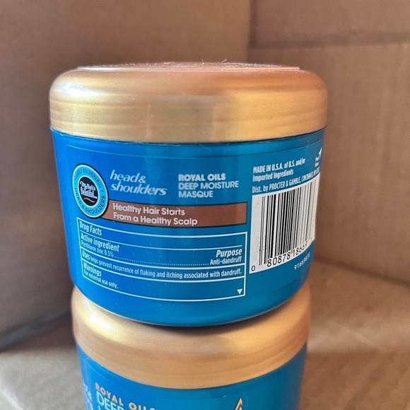 2 Pack Head & Shoulders Royal Oils Deep Moisture Masque Dandruff 7.6 oz exp 6/20 - Picture 2 of 3